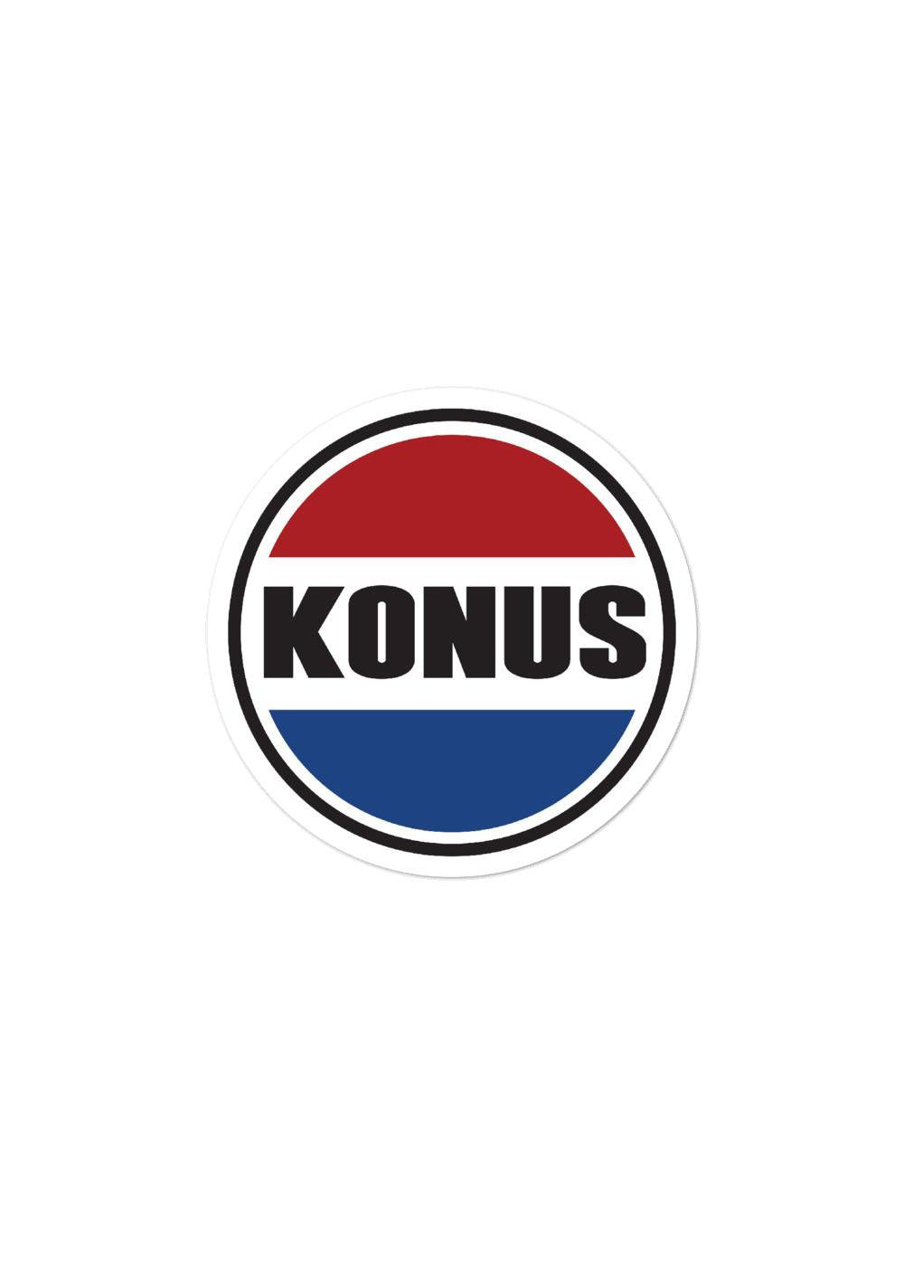Konus Brand Patch Stickers
